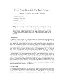 On the Attainability of the Near Earth Asteroids - PUMA