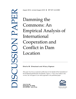 An Empirical Analysis of International Cooperation and Conflict in