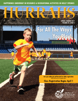 Hurrahs! Course Booklet