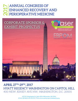 the 2017 Sponsor and Exhibitor Prospectus