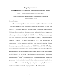 S 1 General Methods: Chemicals were purchased from commercial