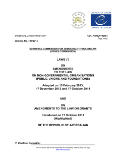 LAWS (*) ON AMENDMENTS TO THE LAW ON NON