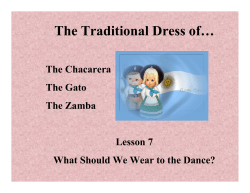 The Traditional Dress of…