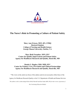 Best version for printing - American Nurses Association