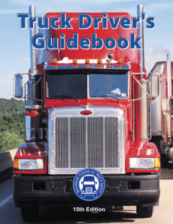 15th Edition - Michigan Center for Truck Safety