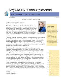 Grayslake D127 Community Newsletter