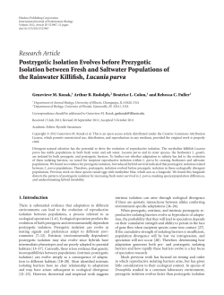 Postzygotic Isolation Evolves before Prezygotic Isolation between