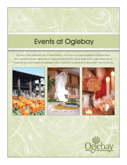 Event Menus PDF