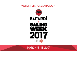 March 5 11, 2017 - miami sailing week