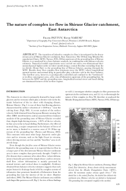 The nature of complex ice flow in Shirase Glacier catchment
