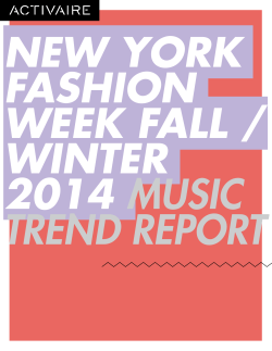 Music Trend Report