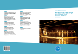Renewable Energy Superpower