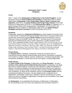 Curriculum Vitae - Said Tayeb Jawad