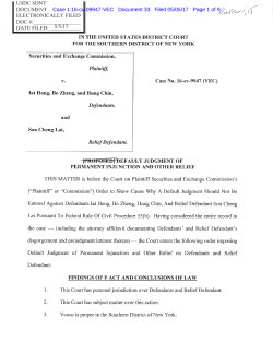 5/5/17 USDC SDNY DOCUMENT ELECTRONICALLY FILED DOC