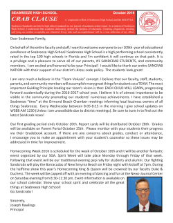 ptsanwsltr 10-16.indd - Seabreeze High School