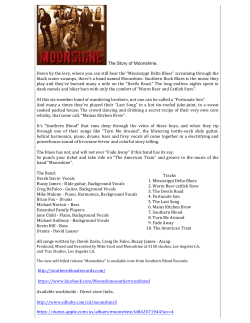 The Story of Moonshine.