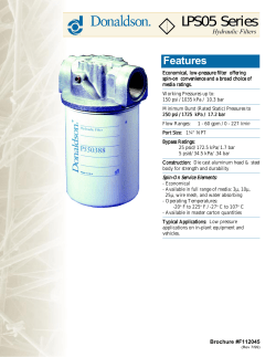 LPS05 Series - Tejas Hydraulics