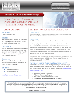 CASE STUDY &ndash; 2.5 Times the Industry Average