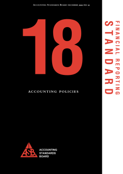 FRS 18 - Financial Reporting Council