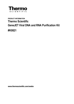 GeneJET Viral DNA and RNA Purification Kit