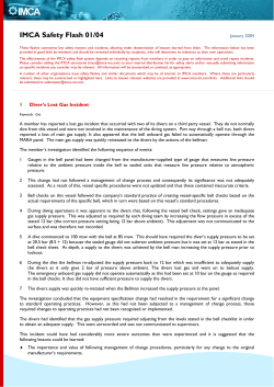 IMCA Safety Flash 01/04