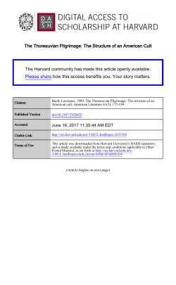 Digital Access to Scholarship at Harvard