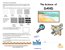 Sand Lab Book - New Jersey Sea Grant Consortium