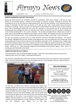 Airmyn News - Airmyn Parish Council