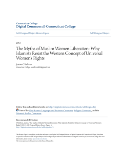 The Myths of Muslim Women Liberation