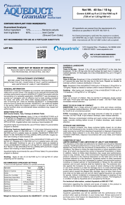 Net Wt. 40 lbs / 18 kg