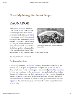 Ragnarok - Norse Mythology for Smart People