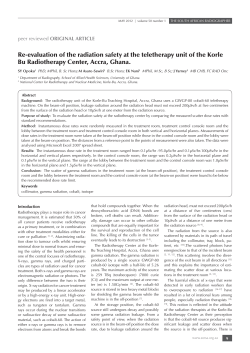 Re-evaluation of the radiation safety at the teletherapy unit of the