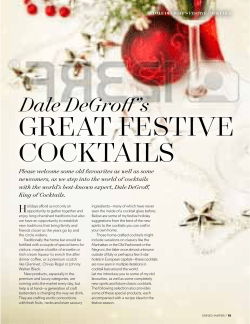 DRINks haMpER - King Cocktail
