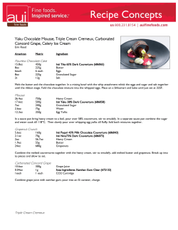 Erin Yaku Chocolate Mousse, Triple Cream Cremeux, Carbonated