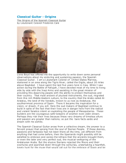 Classical Guitar - Origins