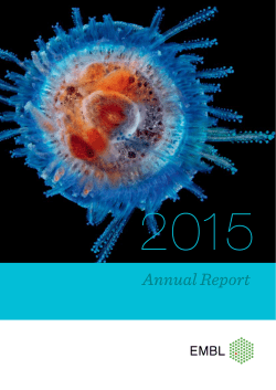 EMBL Annual Report 2015