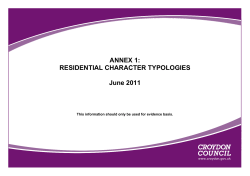 TERRACED HOUSES AND COTTAGES