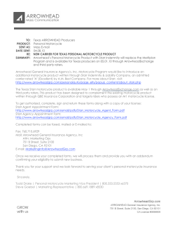 Mass E-mail DATE SENT: 04.08.10 RE: NEW CARRIER FOR