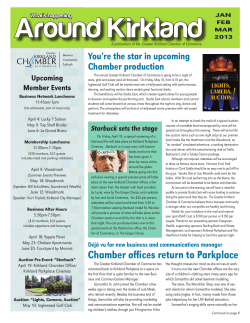 Chamber offices return to Parkplace