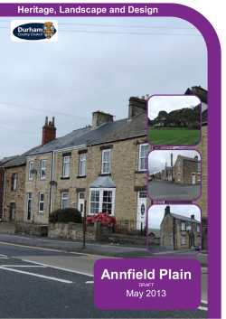 Annfield Plain - Durham County Council