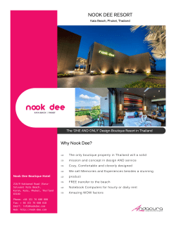 nook dee resort - Nook-Dee Boutique Resort, Kata Beach, Phuket