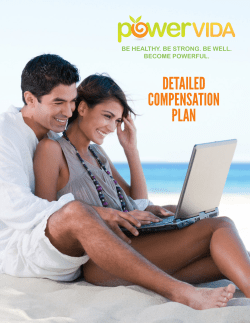 Comp Plan - PowerVida