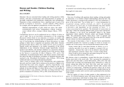 Heroes and Gender: Children Reading and