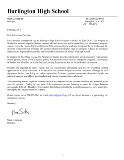 Burlington High School