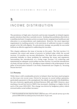 Income Distribution - Social Justice Ireland