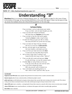 Understanding &ldquo;if&rdquo;