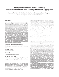 Every Microsecond Counts: Tracking Fine-Grain