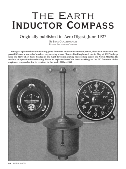 Inductor Compass - Vintage Aircraft Association