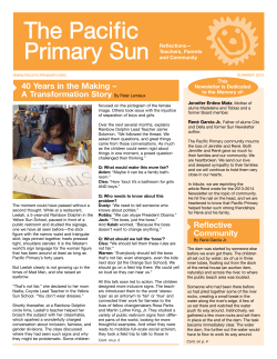 The Pacific Primary Sun