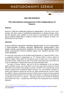 hadtudom&aacute;ny szemle hadtudom&aacute;nyi szemle - UNI-NKE